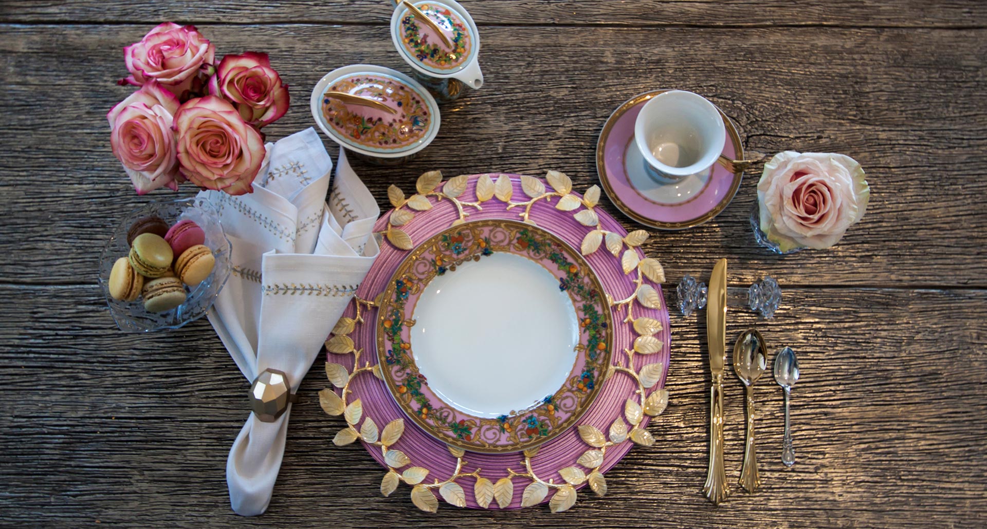 Tablescape Tea Time